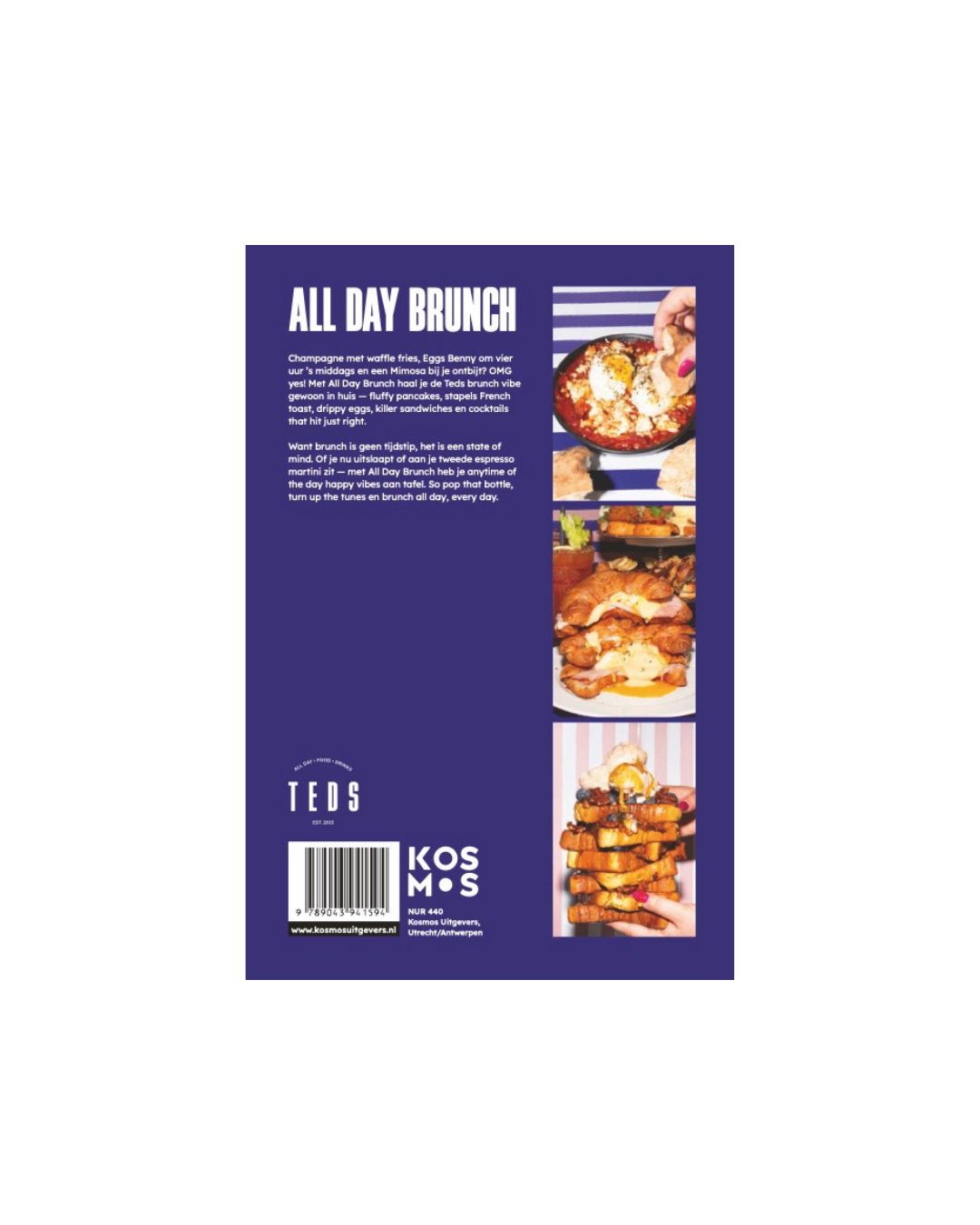 ALL DAY BRUNCH COOKBOOK (NL) - PRE-ORER & WIN BIG!